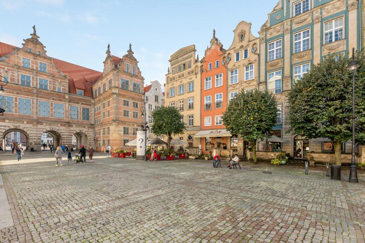 Dlugi Targ Street, Main Old Town & Riverside By Downtown Apartments Gdansk Bagian luar foto